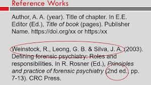 apa references 7th edition you