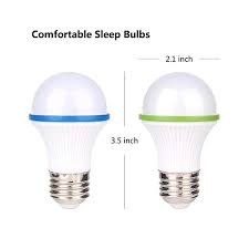 Kinur Sleep Aid Light Bulb Blue Light Blocking Amber Color A15 3 Watt 25 Watt Equivalent Low Watt Light Bulbs For Blinkee Com