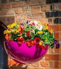 Hanging Basket Fibreglass Modern