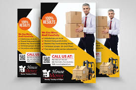 Moving House Service Flyers