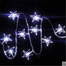 1 5m 10led Battery Operated Led Lamps Star Fairy Light String For Christmas Wedding Garden Party Garland Window Decorations