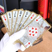 When it comes to quality playing cards, you have two basic options; 55 Cards Deck Golden Edges Playing Cards Waterproof Plastic Poker Collection Cards Best Christmtas Gift Learning Carta De Poker Poker Cards Plastic Poker Plastic Cardspoker Cards Aliexpress
