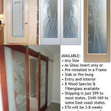 frosted glass interior doors houzz