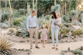 Stanford Cactus Garden Family Session