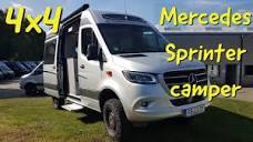 4x4 Mercedes Sprinter camper van : La Strada Regent S - YouTube