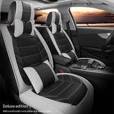 Leather Full Set Car Seat Covers Front