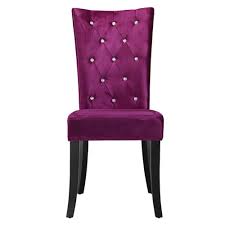 Enjoy free shipping on most stuff, even big stuff. Radiance Purple Velvet Dining Chair Pack Of 2 Dining Chair Purple Dining Chair