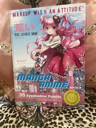 manga anime 35 eyeshadows palette book