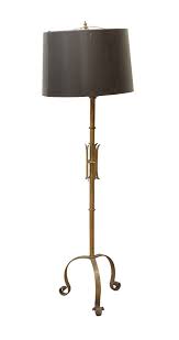 Wrought Iron Floor Lamp With Black