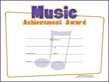 75 Best Music Award Certificates Free Images In 2019 Award