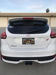 I Did A Third Brake Light Swap With A Fiesta St And I Love