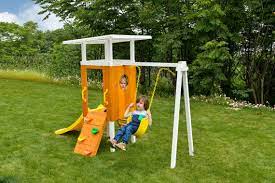 Outdoor Toddler Swing Set