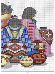 Aida 14, 145w x 145h stitches size: 300 Cross Stitch Native Ideas Cross Stitch Stitch Cross Stitch Patterns