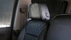 Leatherette Black Custom Seat Covers
