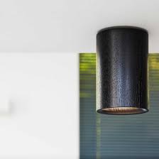 Solid Cylinder Black Downlight Ceiling