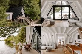 this secluded a frame cabin was given a