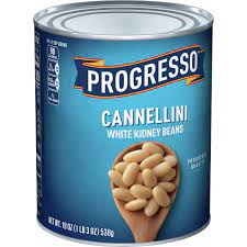 white cannellini canned beans progresso