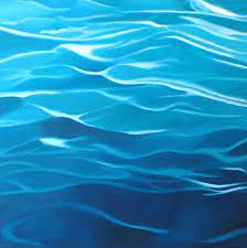 Abstract Wall Art Waves Painting Sea