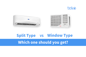 split type vs window type aircon which