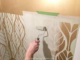 Metallic Gold And Soft Green Walls A