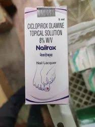 ciclopirox nailrox nail lacquer intas