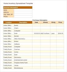 Furniture Inventory Spreadsheet Office Template Moving Updrill Co