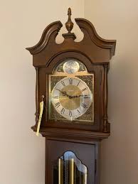 seth thomas grandfather clock 76 tall