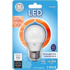 Looking for a specific type of bulb? Ge 40w Equivalent Uses 4 5w Daylight A15 Led Appliance Bulb Bulb Walmart Com Walmart Com