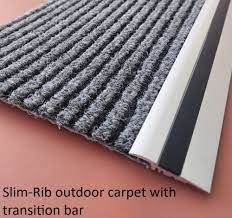 slim rib outdoor carpet for a permanent