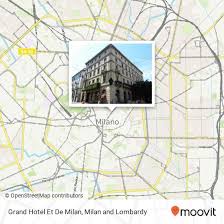 How To Get To Grand Hotel Et De Milan In Milano By Bus