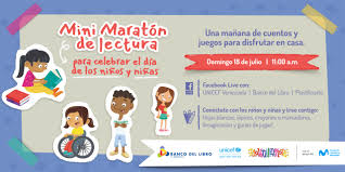 1 historia del día internacional del niño. En El Dia Del Nino En Venezuela Unicef Y Banco Del Libro Invitan A Conectarse A Maraton Del Libro Venezuela Al Dia