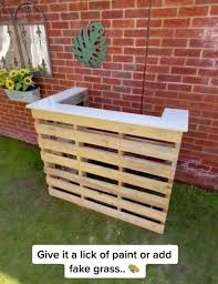 Diy Whizz And I Made My Own Garden Bar