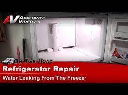 kenmore refrigerator repair water