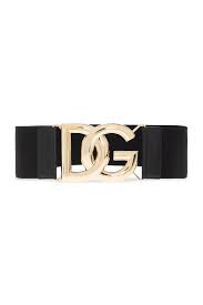 waist belt with logo dolce gabbana