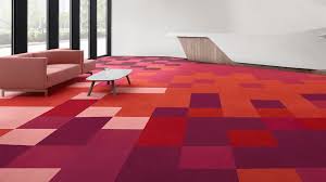red pvc backing nylon carpet tile