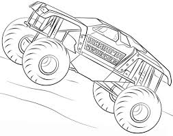Maybe you would like to learn more about one of these? Bulldozer Monster Truck Coloring Page Free Printable Coloring Pages For Kids