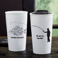 Personalized Double Wall Ceramic Travel Mug