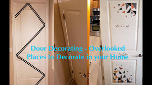 door decorating overlooked places to