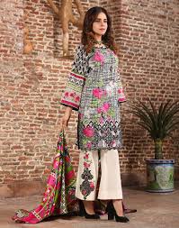 Lawn Dress Designing In Pakistan Fashion Dresses