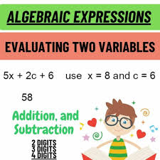 Two Variables Worksheets