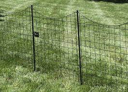 Zippity Black Metal Garden Fence Gate