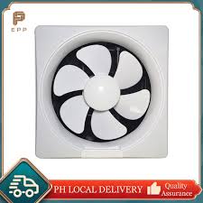 plastic square louver exhaust fan
