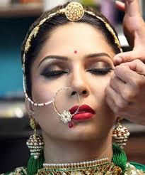 south indian hindu wedding makeup at