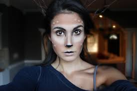 diy deer halloween makeup