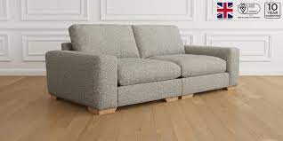 Large Sofa Casual Boucle Mid