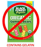 Is there pork in gummy bears?