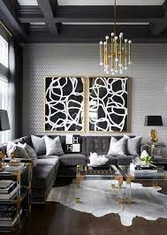 decor ideas for black and gold living room