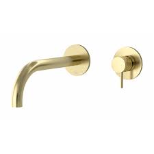 just taps vos brushed brass wall