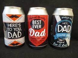 dad beer can novelty coin bank