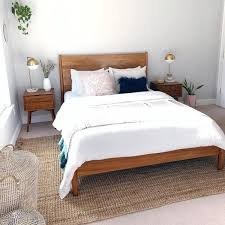 Mid Century Bed Modern Bedroom